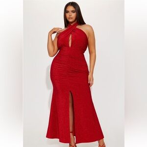 Catrina Maxi Dress - Red